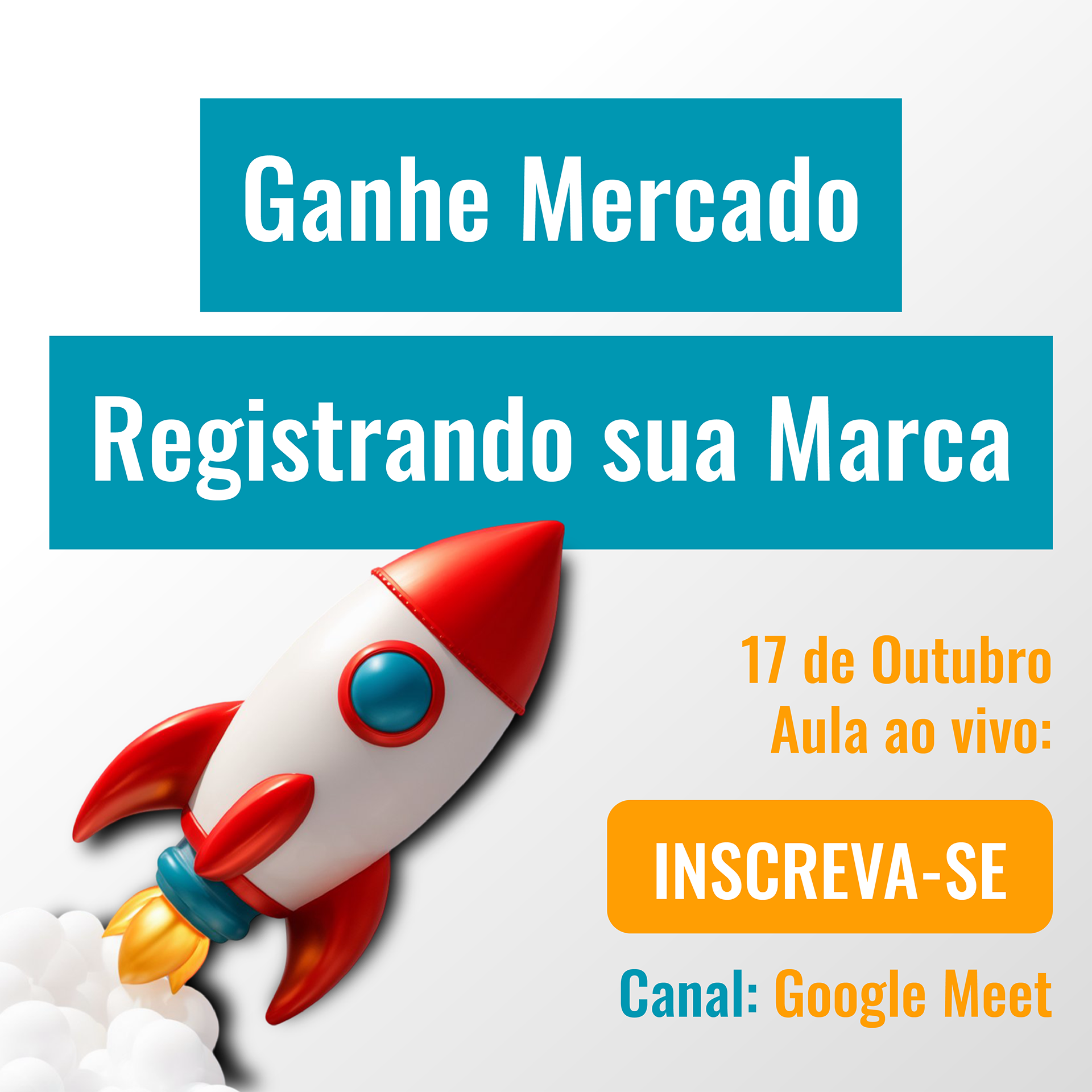 ganhe mercado registrando a sua marca - aulão gratuito